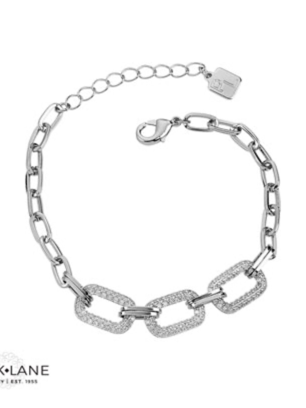 Park Lane December Ice Luxe Bracelet in Silver